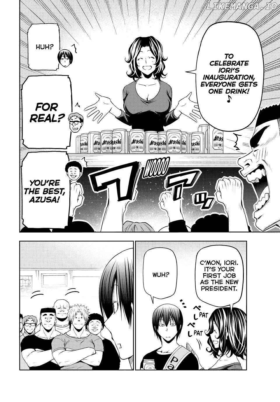 Read Grand Blue chapter 105 image 50 on Lezhin