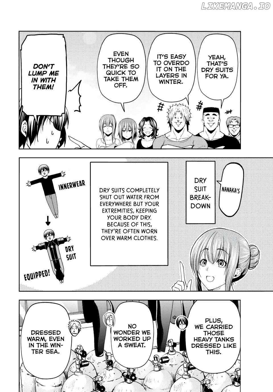 Read Grand Blue chapter 105 image 6 on Lezhin