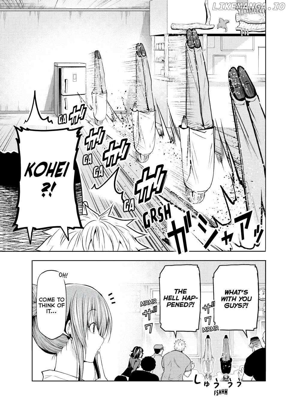 Read Grand Blue chapter 105 image 9 on Lezhin