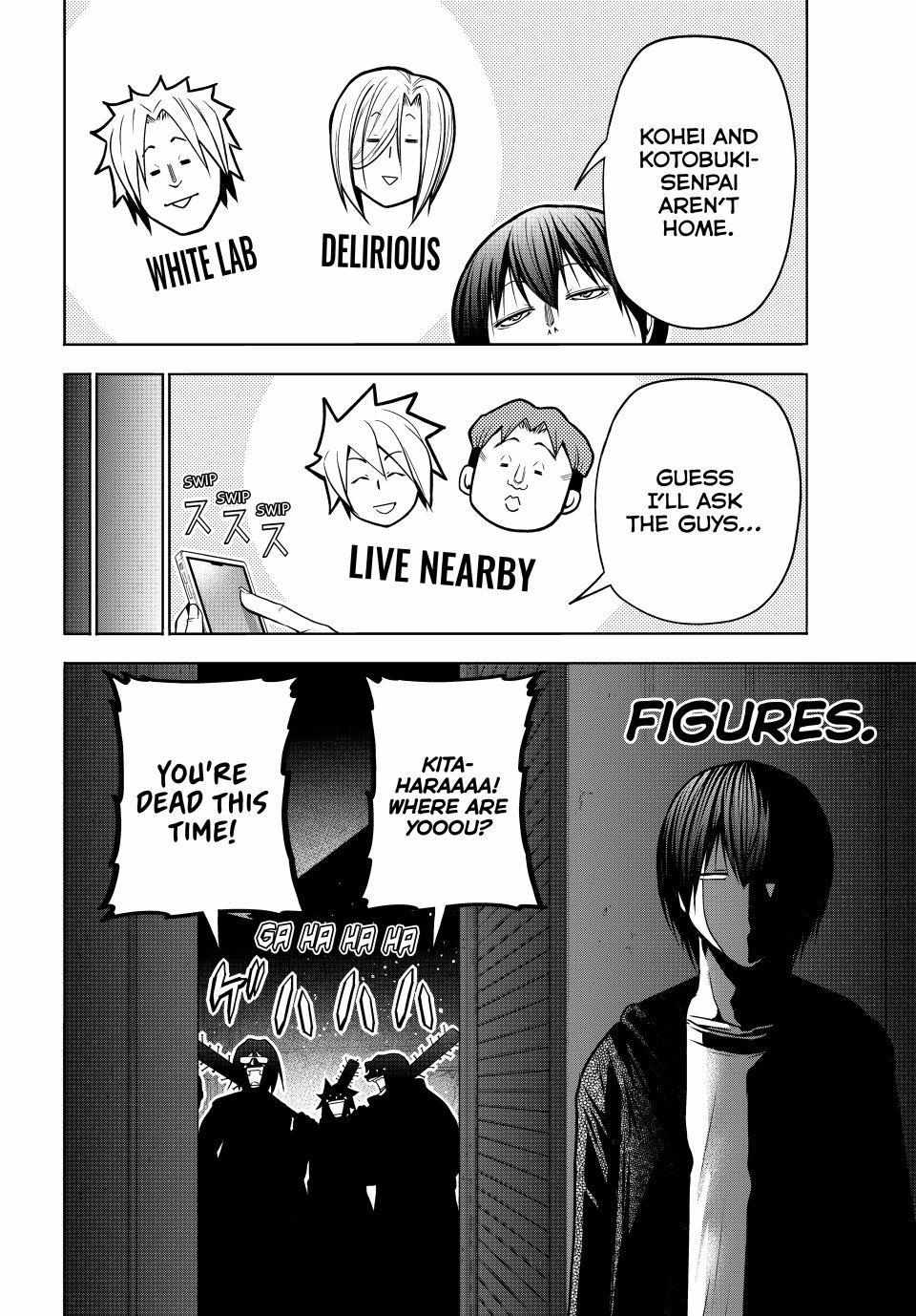 Read Grand Blue chapter 108 image 8 on Lezhin