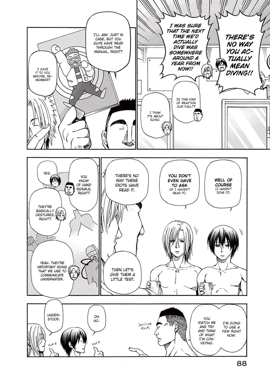 Read Grand Blue chapter 11 image 13 on Lezhin