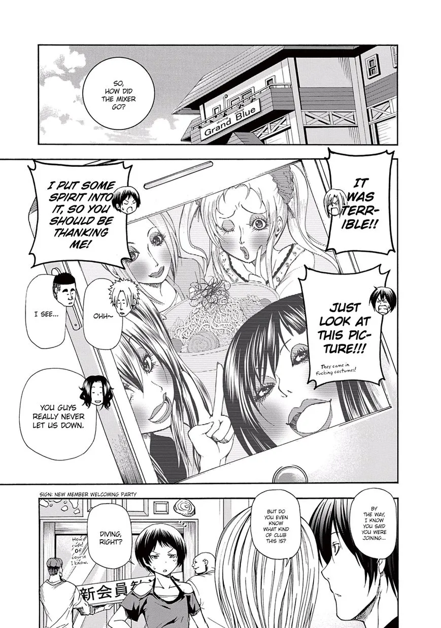 Read Grand Blue chapter 11 image 2 on Lezhin