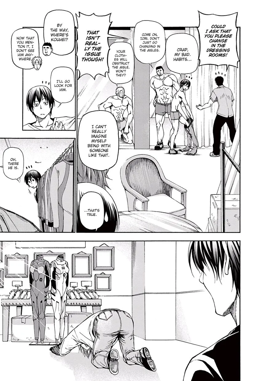Read Grand Blue chapter 15 image 17 on Lezhin
