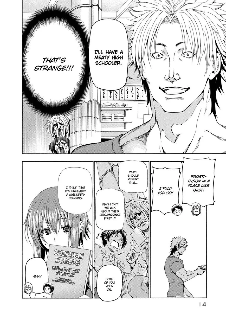Read Grand Blue chapter 18 image 13 on Lezhin