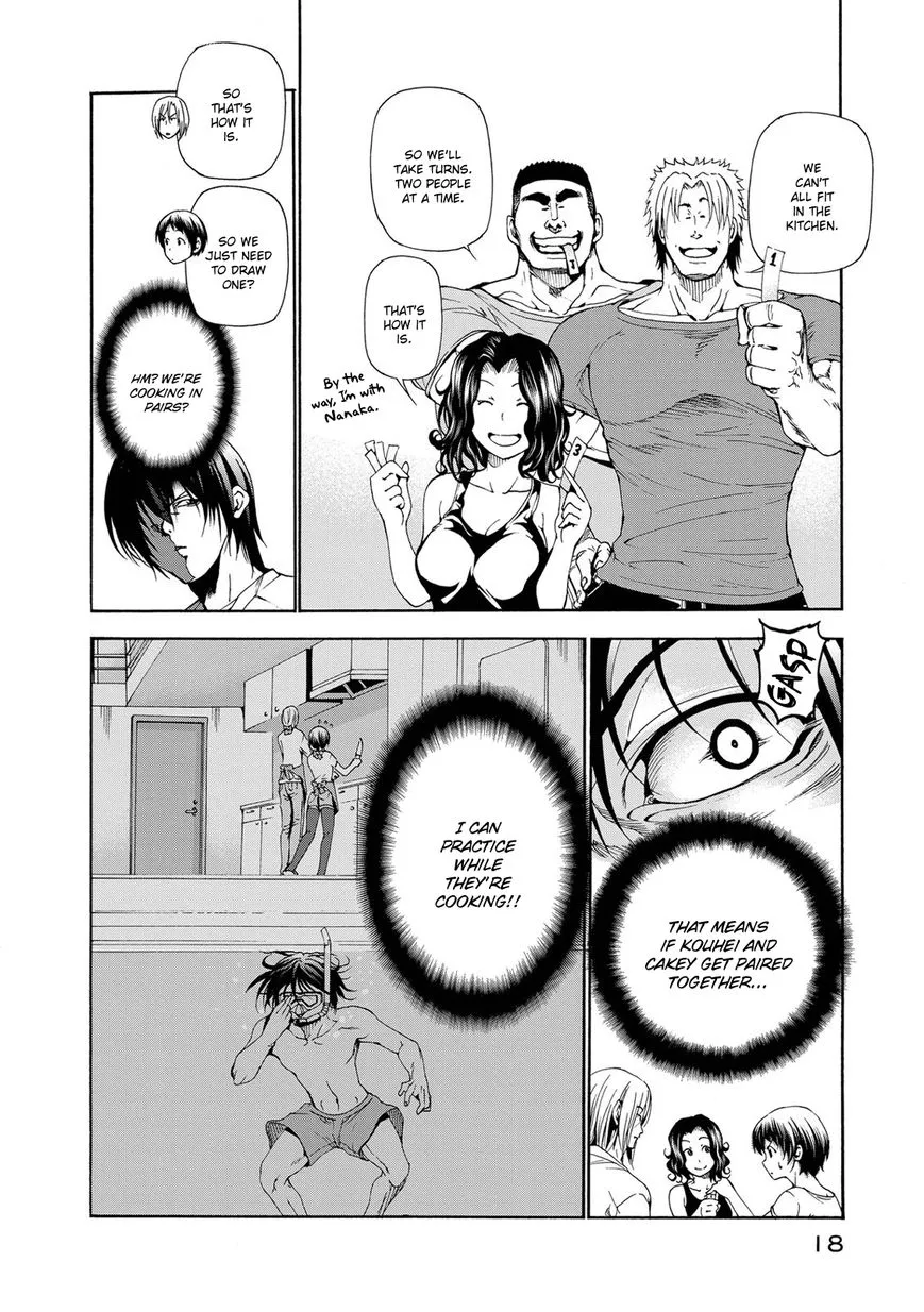 Read Grand Blue chapter 18 image 17 on Lezhin