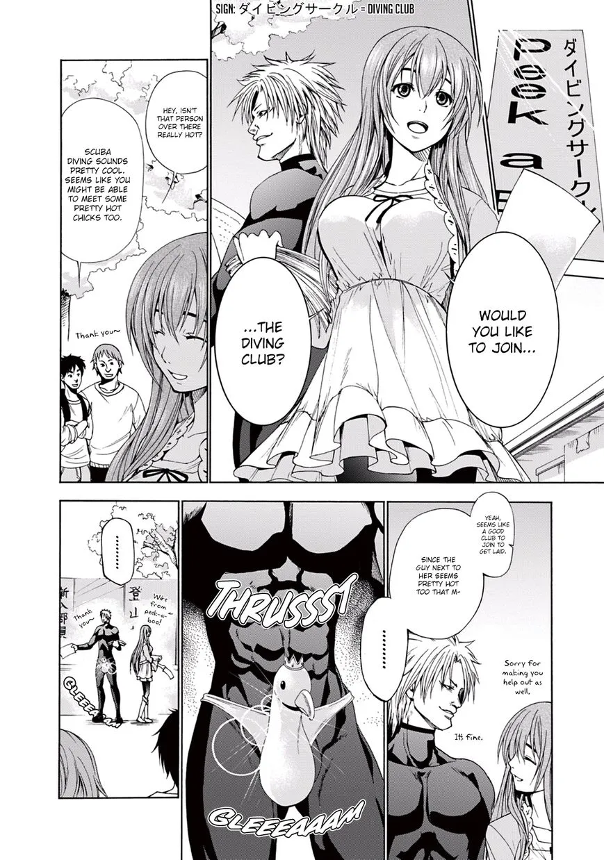 Read Grand Blue chapter 2 image 16 on Lezhin
