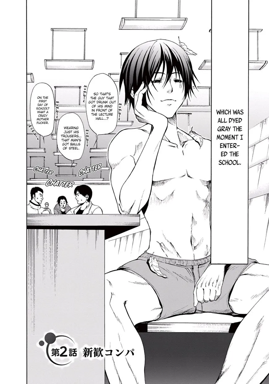 Read Grand Blue chapter 2 image 2 on Lezhin