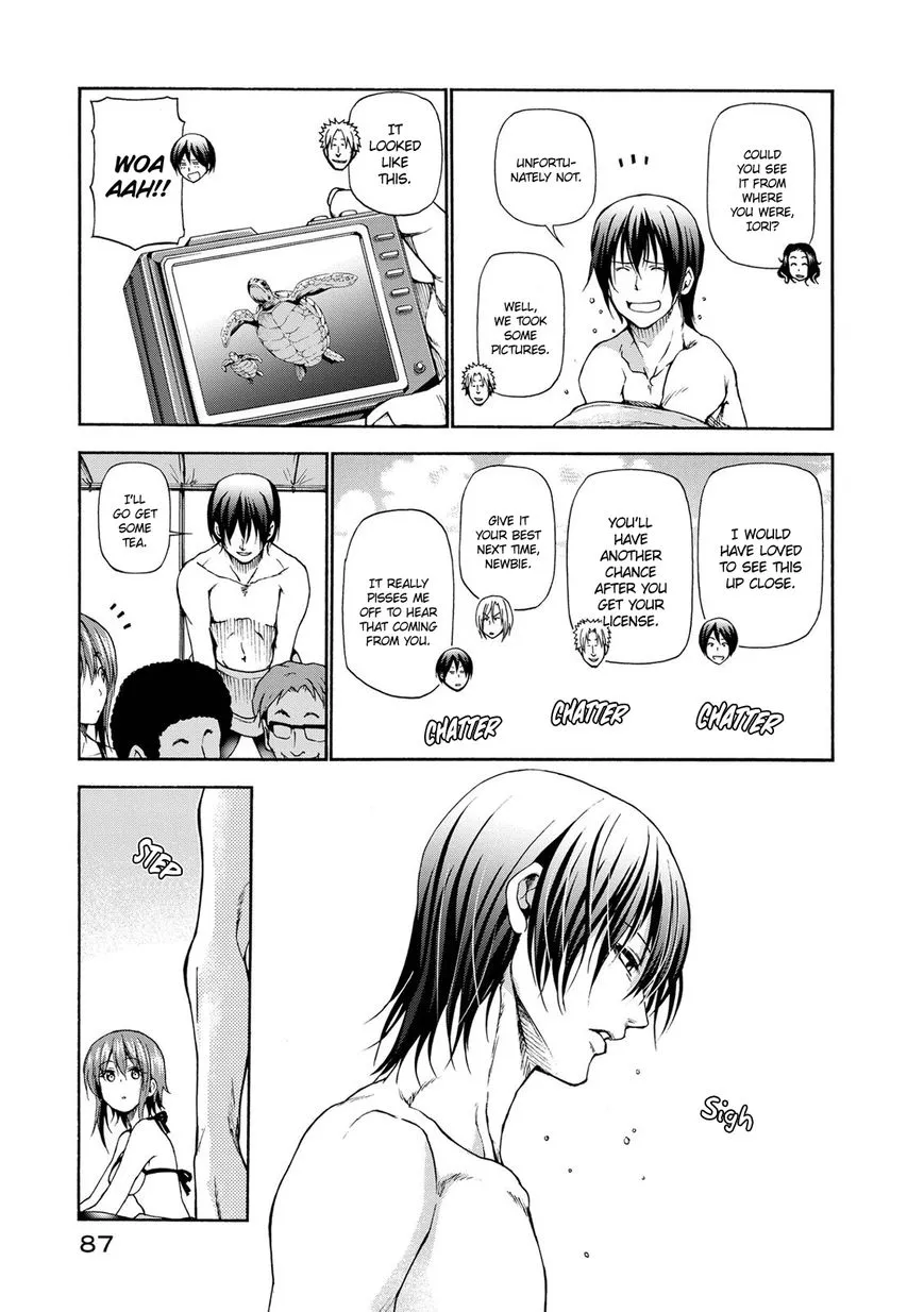 Read Grand Blue chapter 20 image 18 on Lezhin