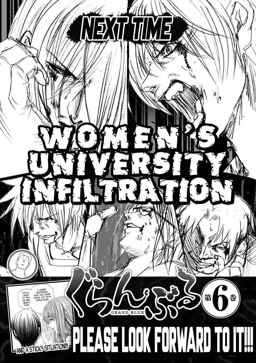 Read Grand Blue chapter 21.5 image 35 on Lezhin