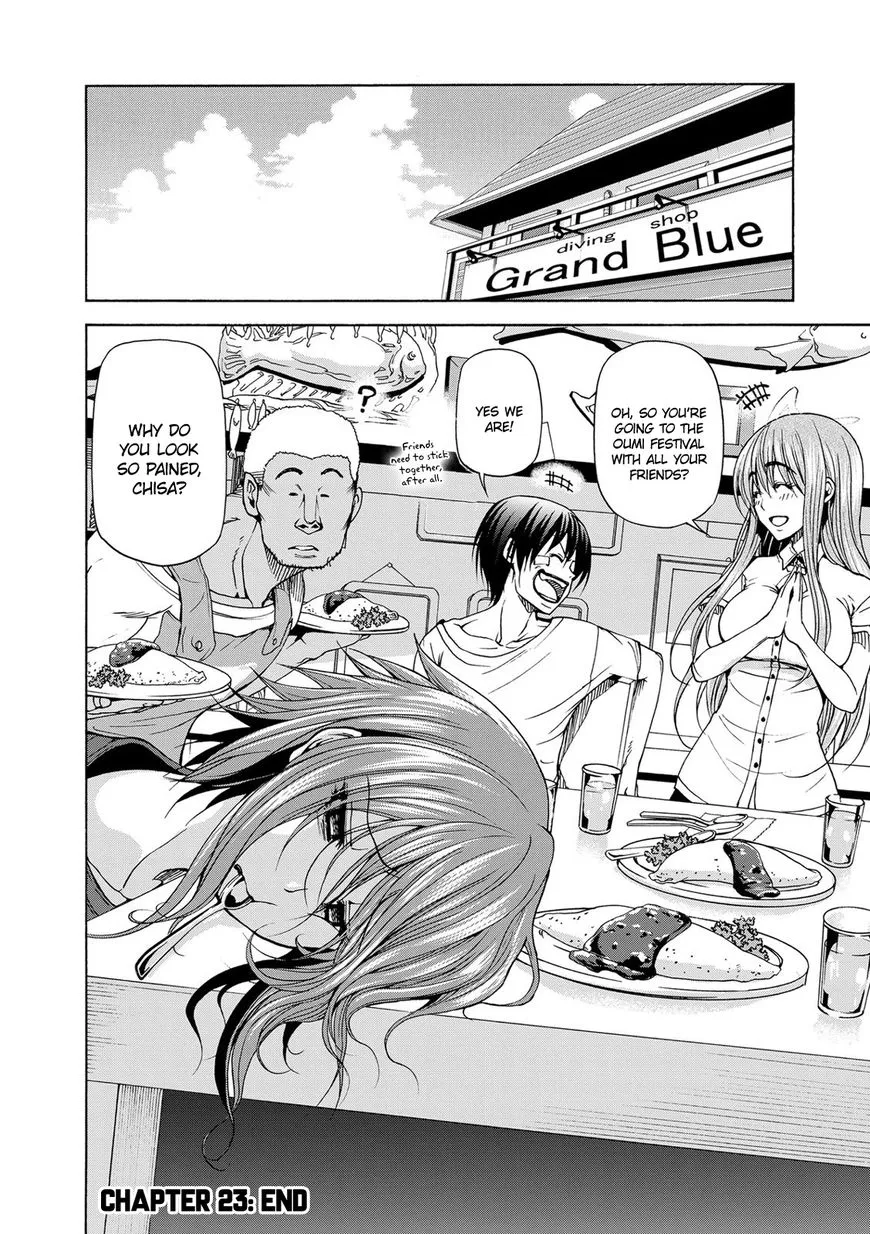 Read Grand Blue chapter 23 image 32 on Lezhin