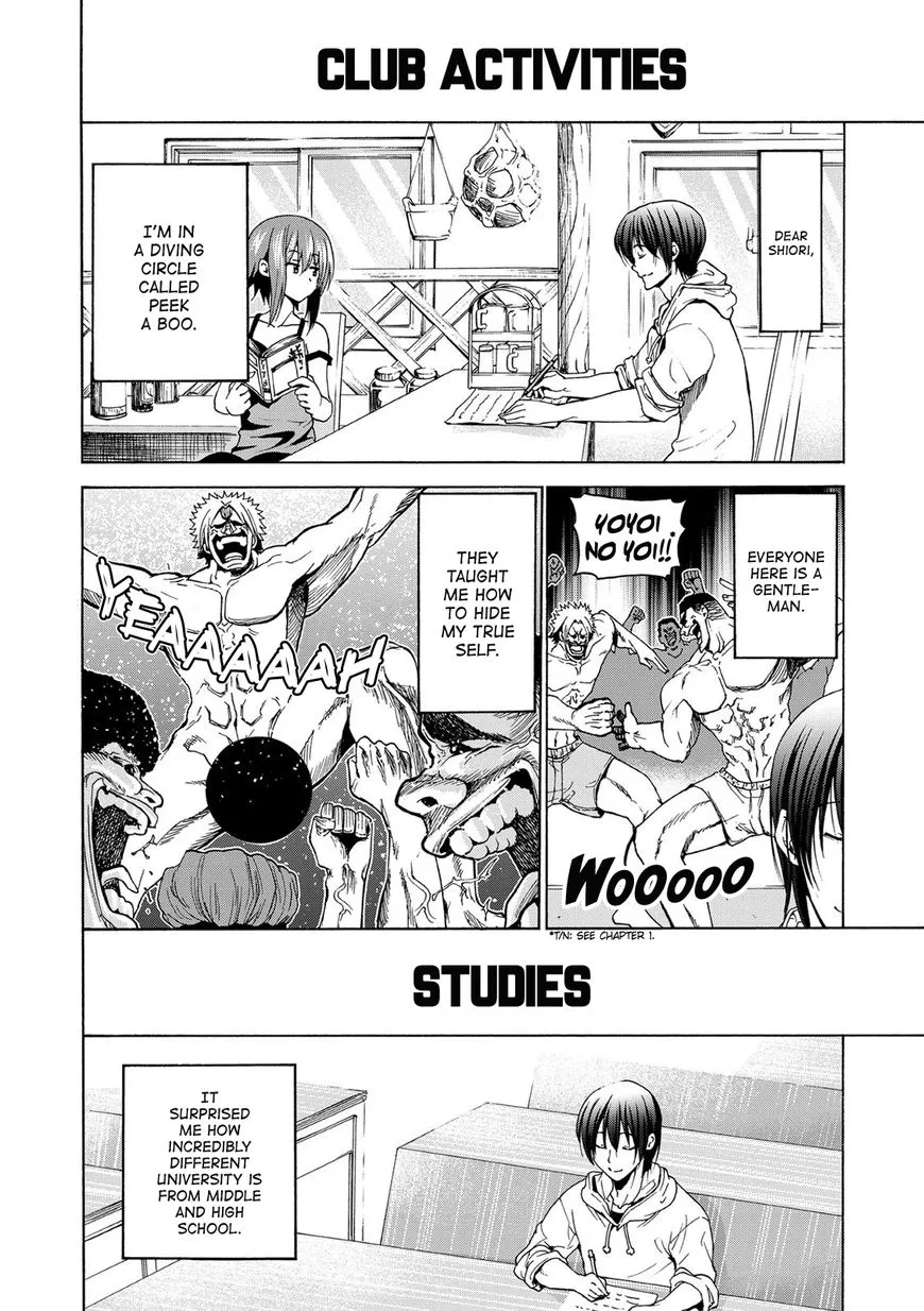 Read Grand Blue chapter 25.5 image 8 on Lezhin