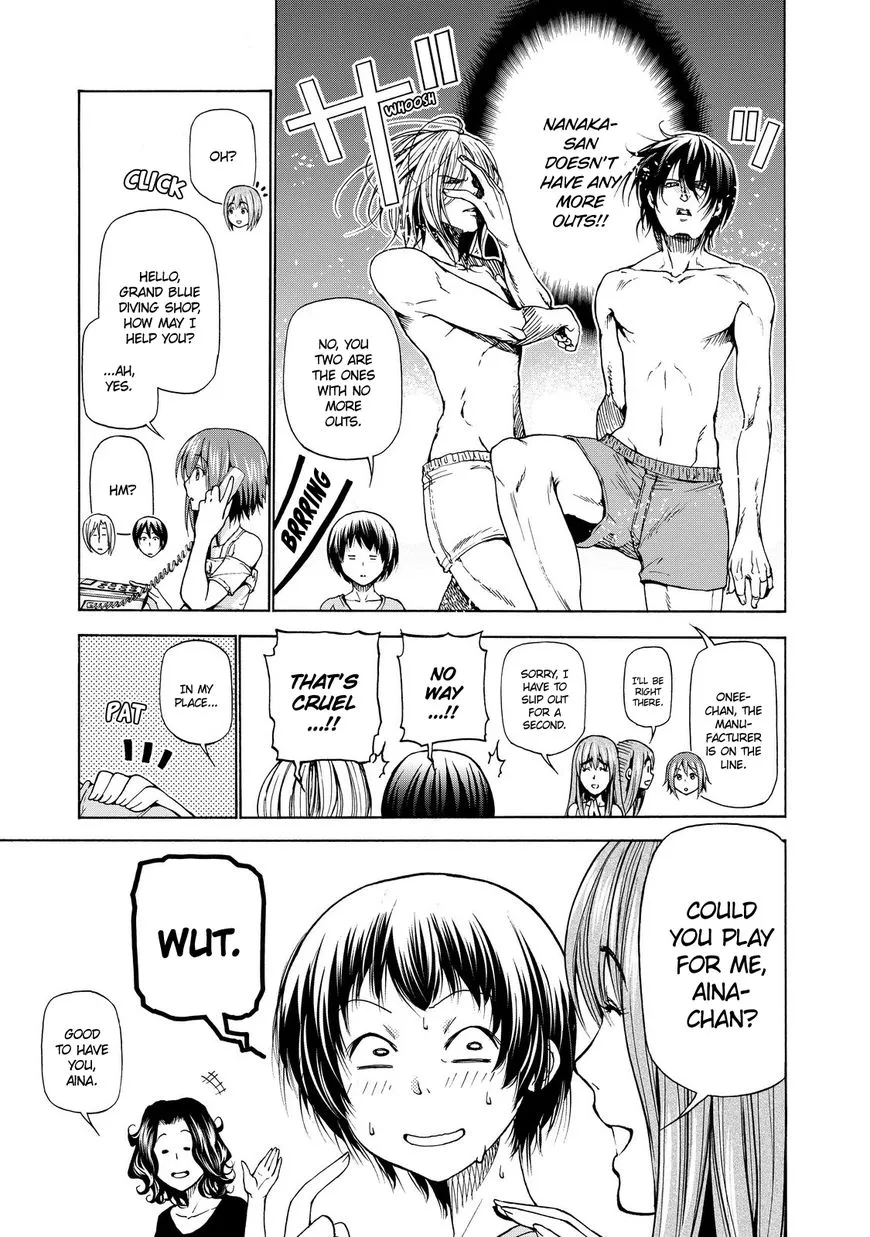 Read Grand Blue chapter 28.5 image 13 on Lezhin