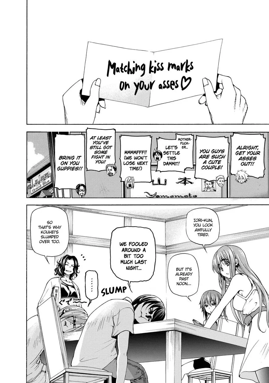 Read Grand Blue chapter 28.5 image 2 on Lezhin