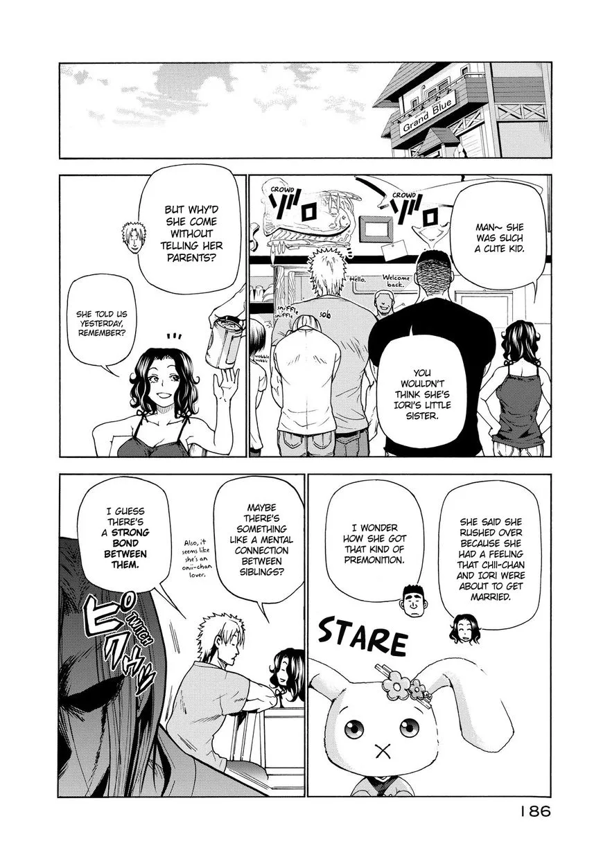 Read Grand Blue chapter 28.5 image 36 on Lezhin
