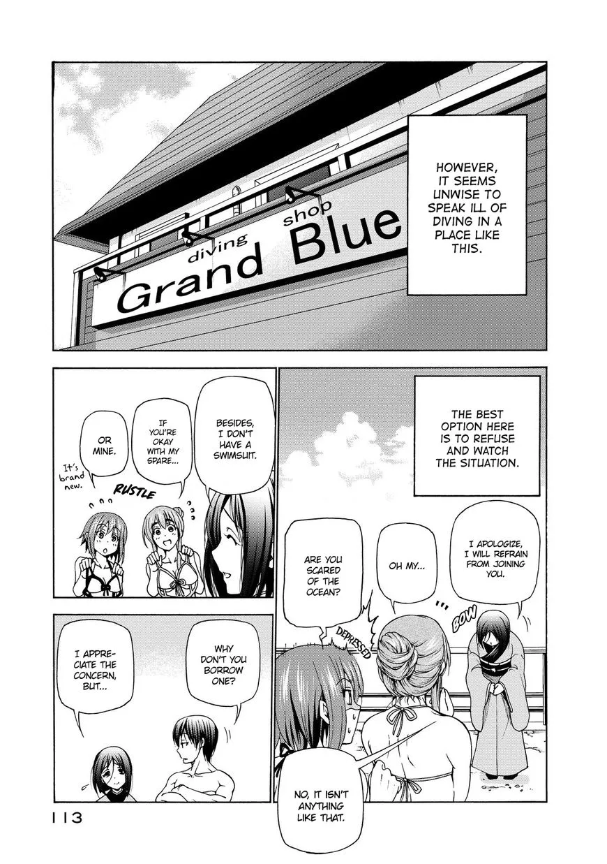 Read Grand Blue chapter 28 image 23 on Lezhin