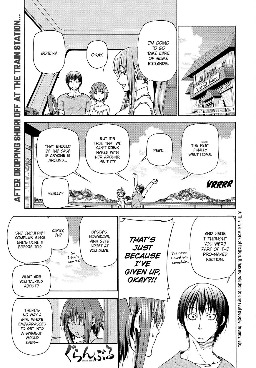 Read Grand Blue chapter 29 image 1 on Lezhin