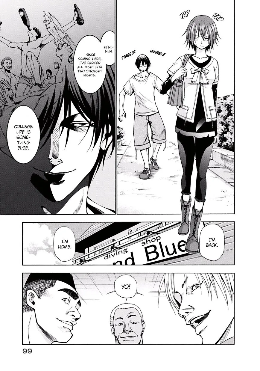Read Grand Blue chapter 3 image 1 on Lezhin