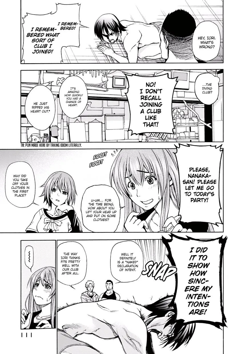 Read Grand Blue chapter 3 image 13 on Lezhin