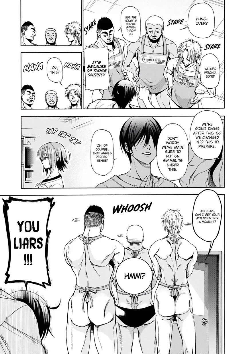 Read Grand Blue chapter 3 image 3 on Lezhin
