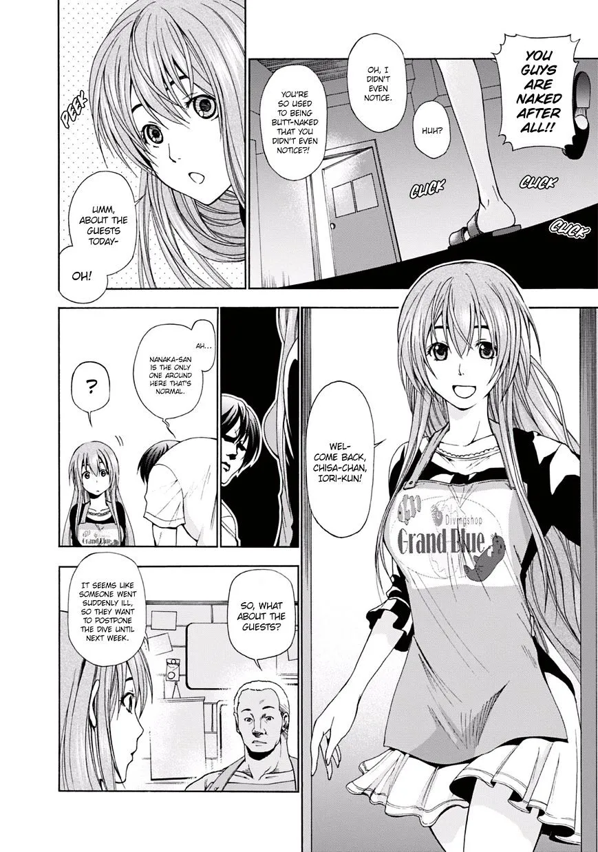 Read Grand Blue chapter 3 image 4 on Lezhin