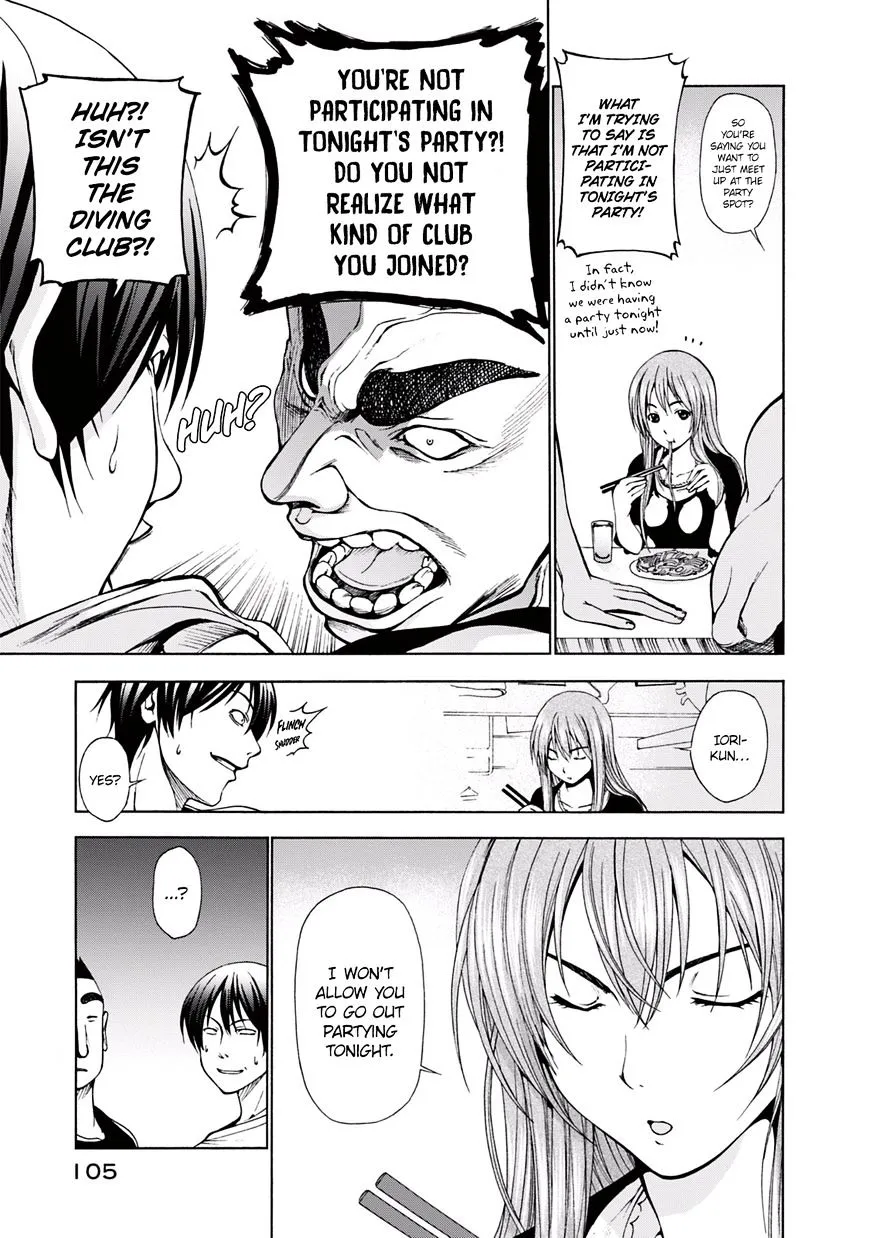 Read Grand Blue chapter 3 image 7 on Lezhin