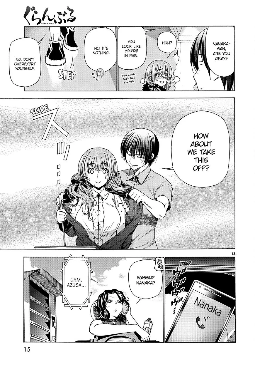 Read Grand Blue chapter 30 image 13 on Lezhin