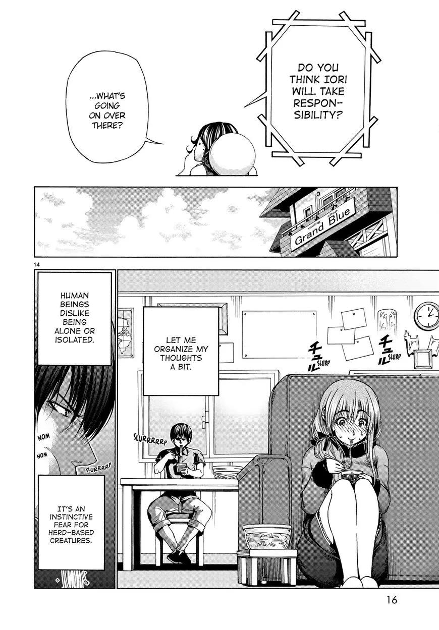 Read Grand Blue chapter 30 image 14 on Lezhin