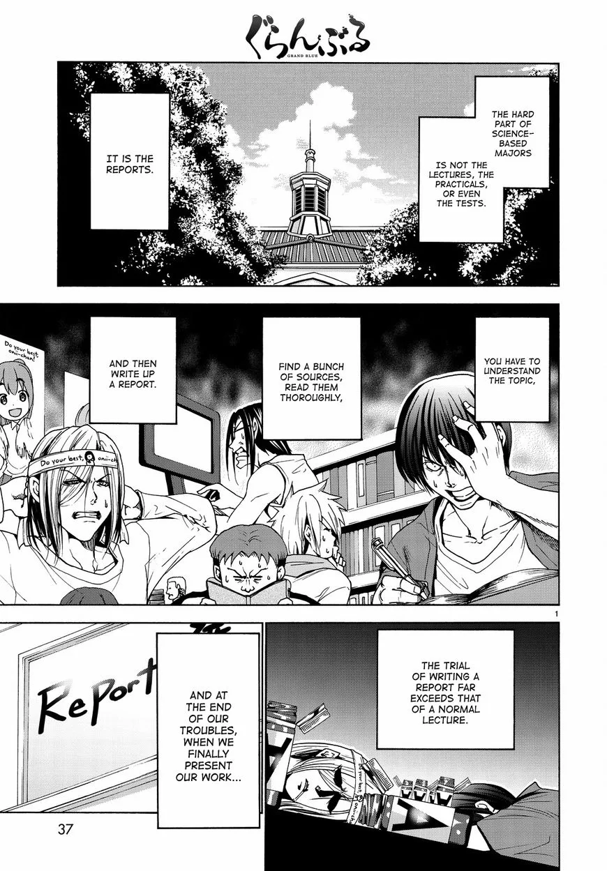 Read Grand Blue chapter 31 image 2 on Lezhin