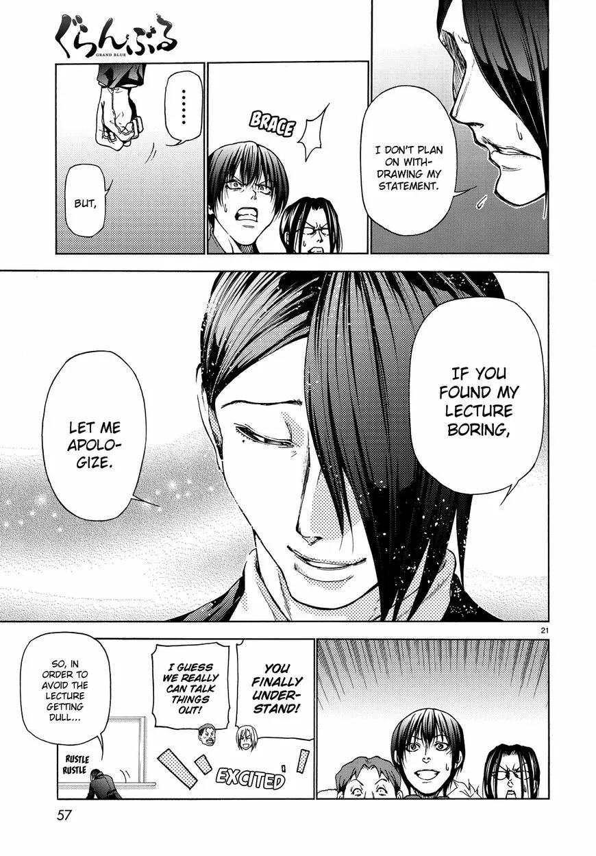 Read Grand Blue chapter 31 image 22 on Lezhin
