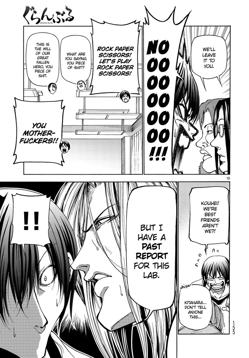 Read Grand Blue chapter 32 image 15 on Lezhin