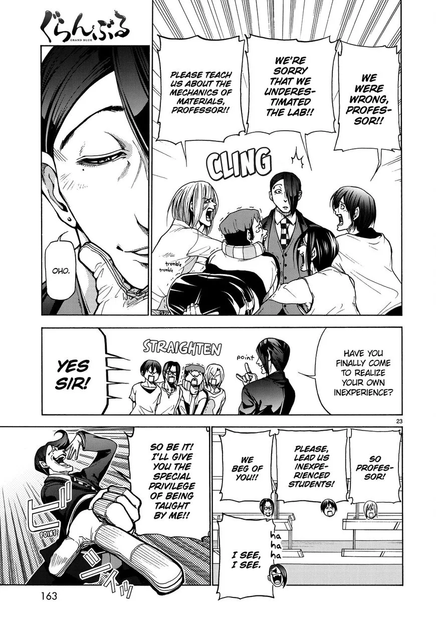 Read Grand Blue chapter 32 image 23 on Lezhin