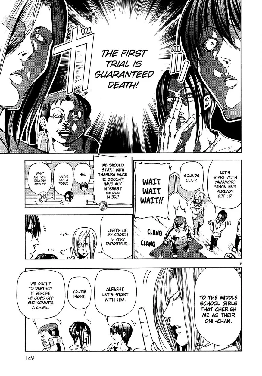 Read Grand Blue chapter 32 image 9 on Lezhin