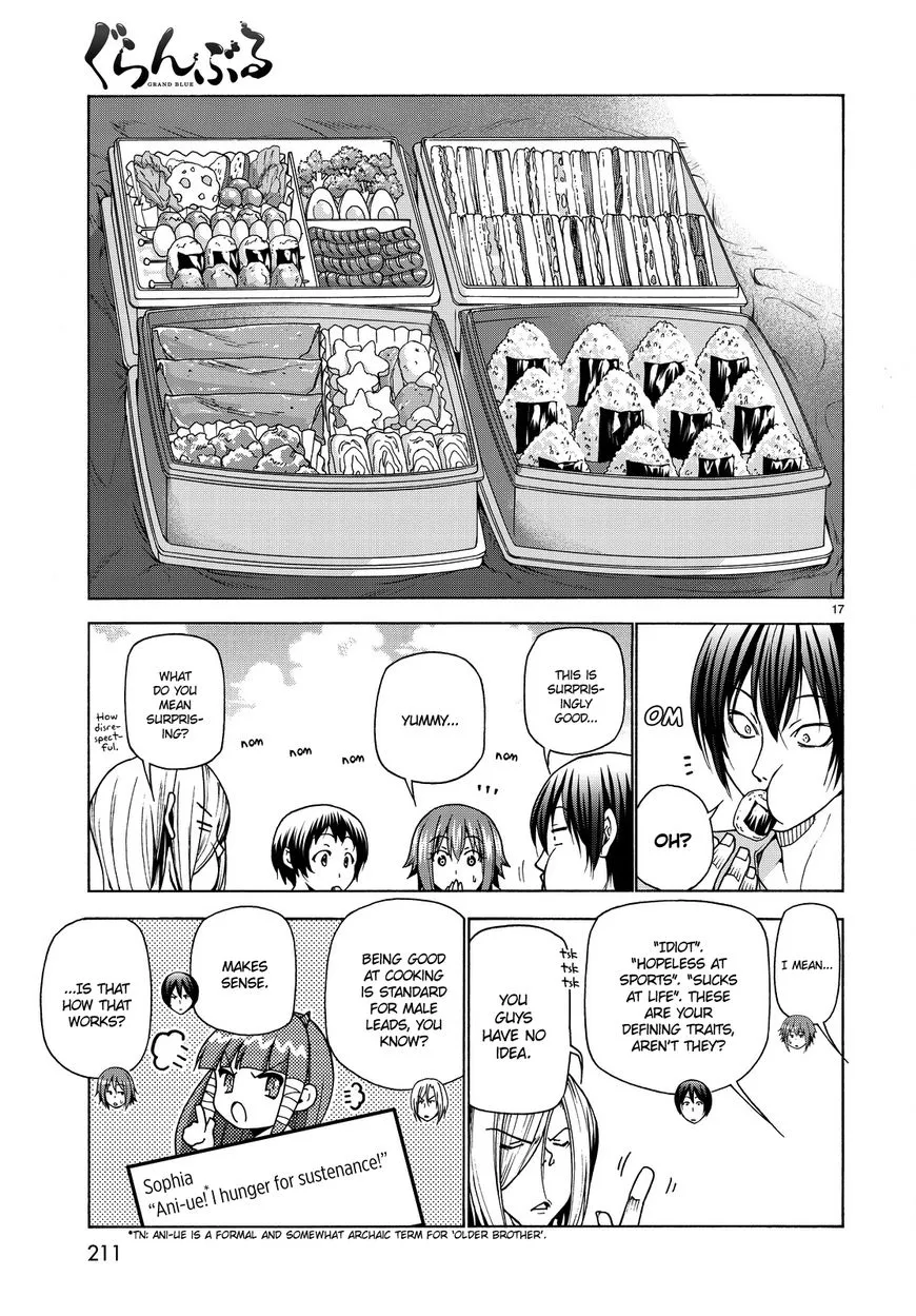 Read Grand Blue chapter 33 image 17 on Lezhin