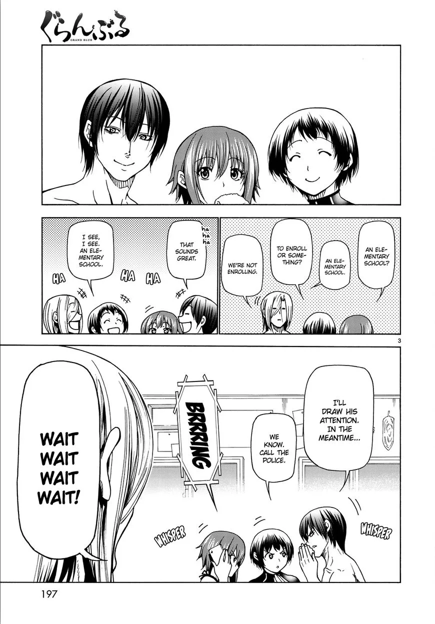 Read Grand Blue chapter 33 image 3 on Lezhin