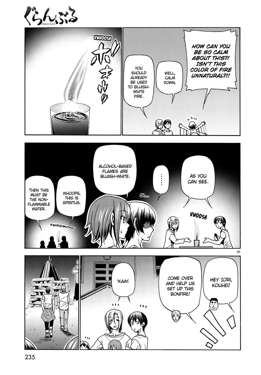 Read Grand Blue chapter 33 image 41 on Lezhin