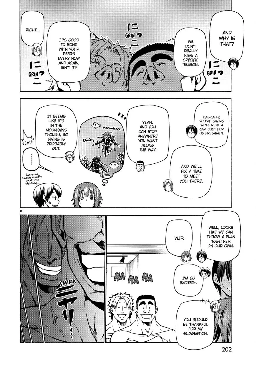 Read Grand Blue chapter 33 image 8 on Lezhin
