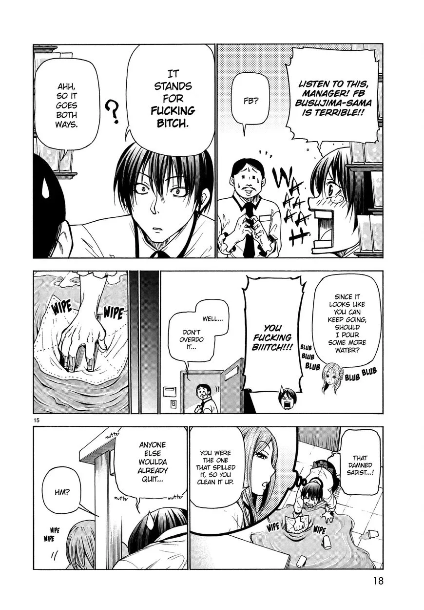 Read Grand Blue chapter 34 image 16 on Lezhin