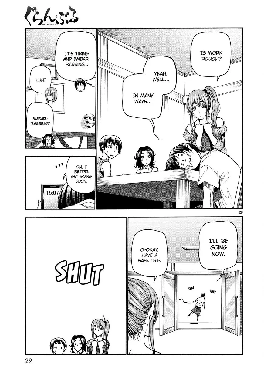 Read Grand Blue chapter 34 image 27 on Lezhin