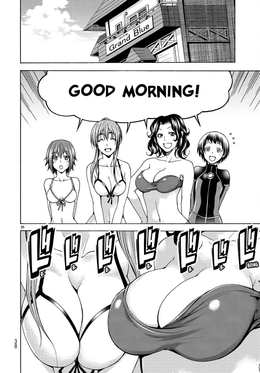 Read Grand Blue chapter 34 image 36 on Lezhin