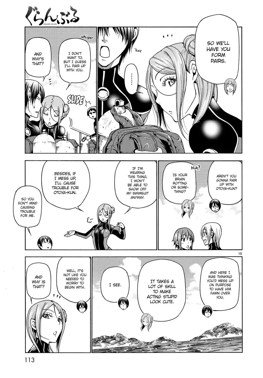 Read Grand Blue chapter 35 image 16 on Lezhin