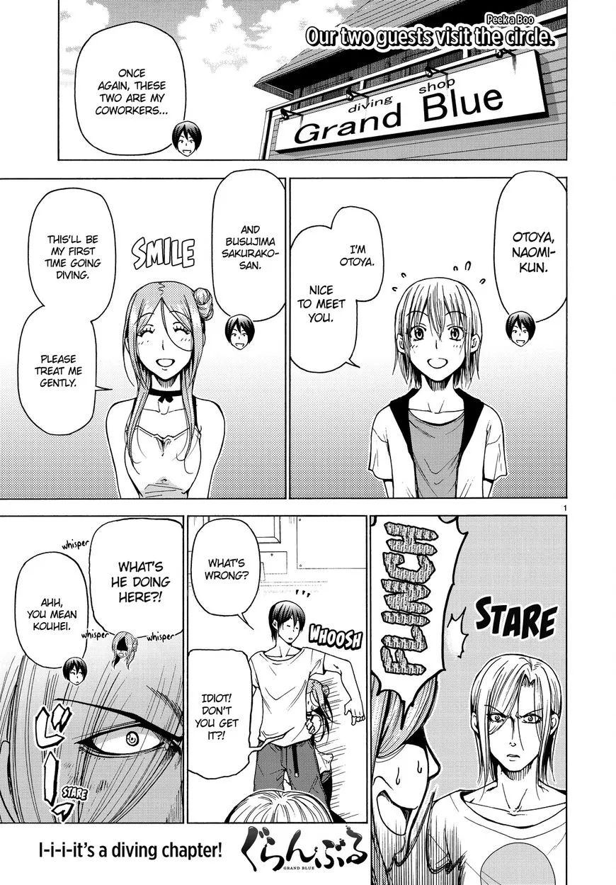 Read Grand Blue chapter 35 image 2 on Lezhin