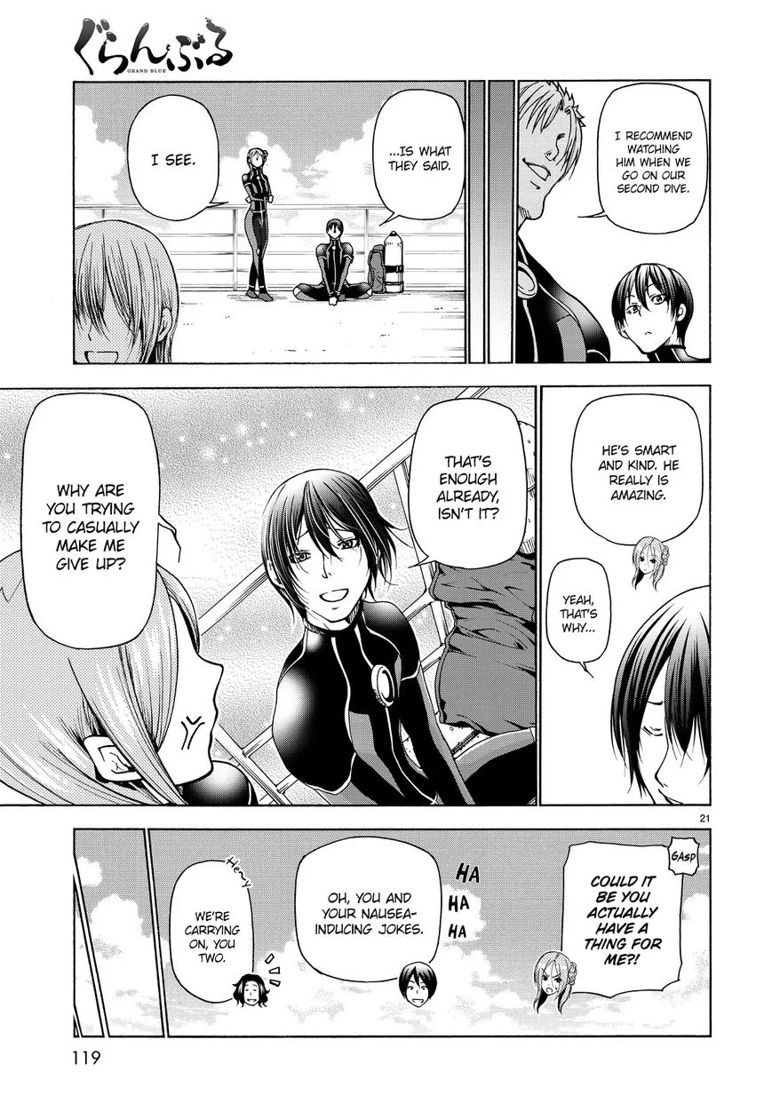 Read Grand Blue chapter 35 image 22 on Lezhin