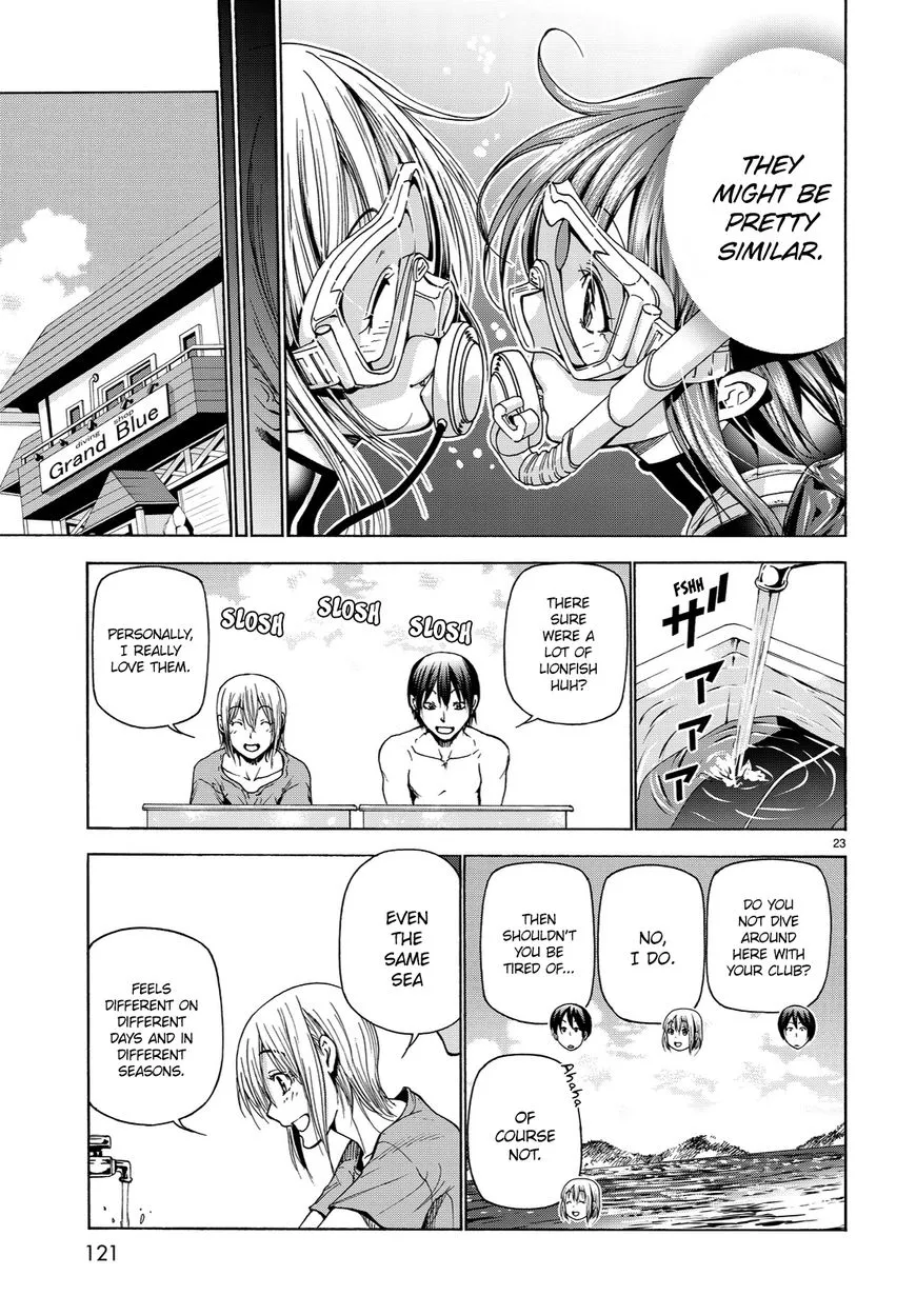 Read Grand Blue chapter 35 image 24 on Lezhin
