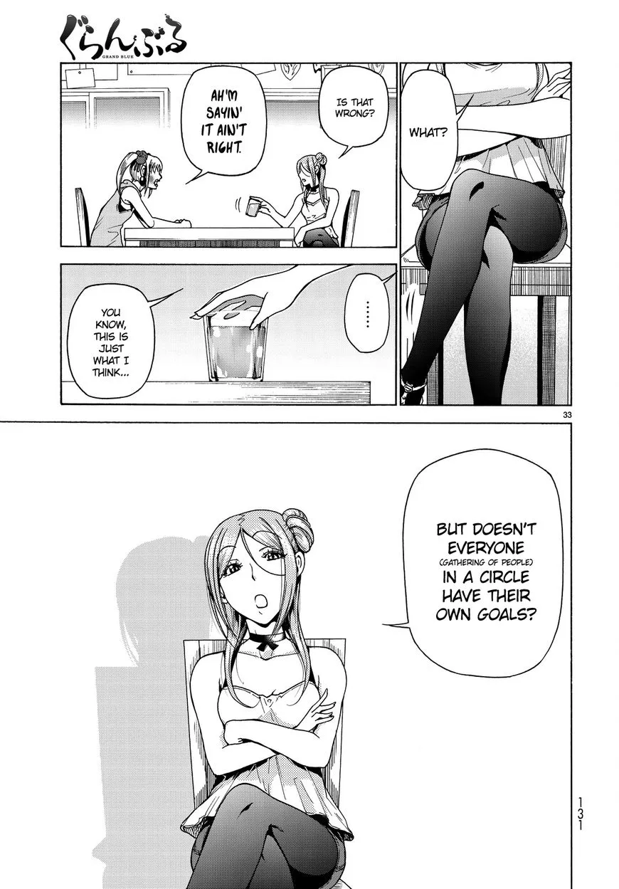 Read Grand Blue chapter 35 image 34 on Lezhin