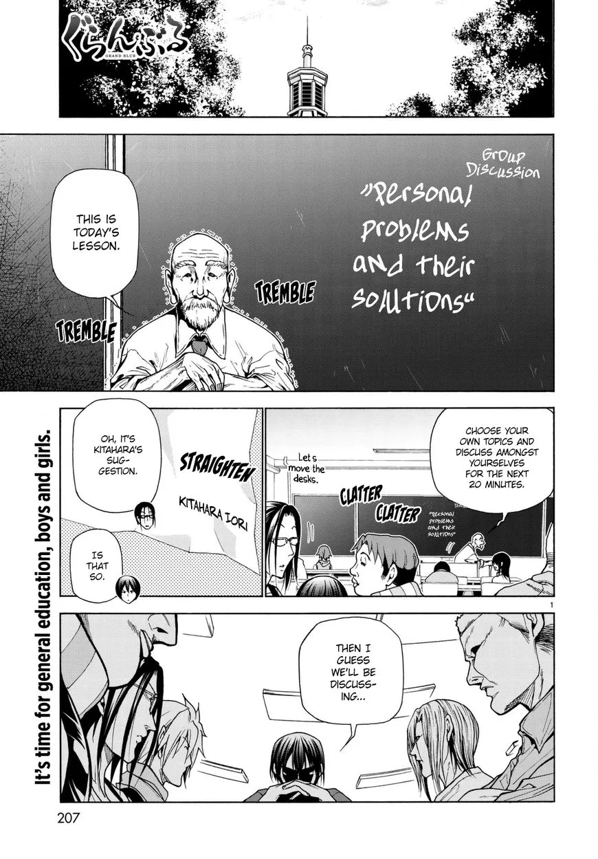 Read Grand Blue chapter 36.5 image 1 on Lezhin