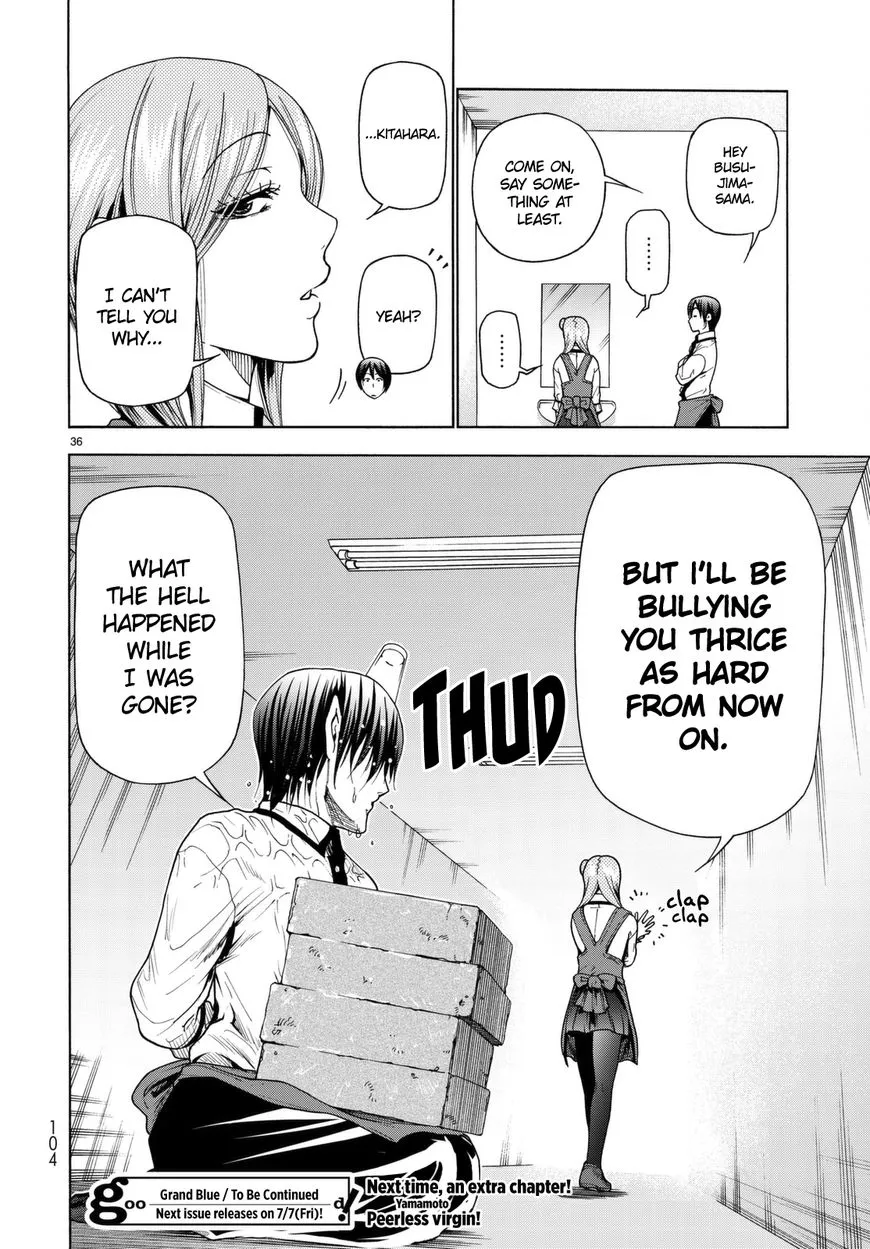 Read Grand Blue chapter 36 image 38 on Lezhin