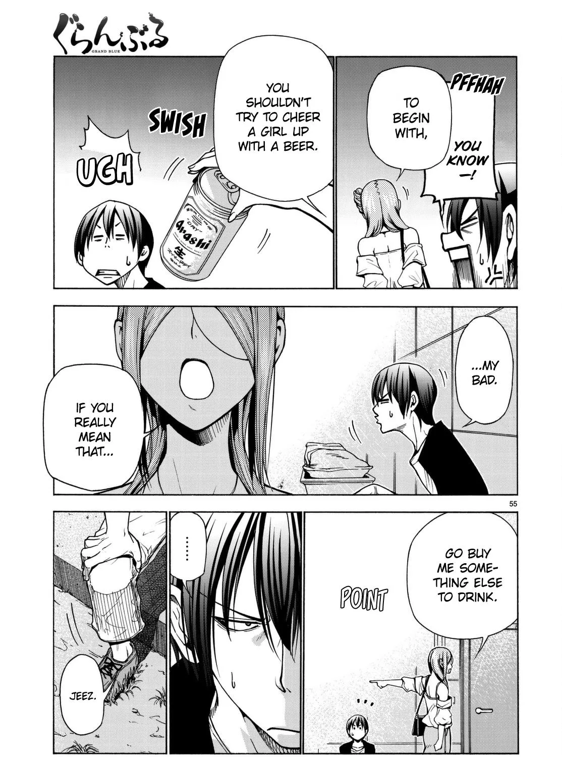 Read Grand Blue chapter 37.1 image 109 on Lezhin