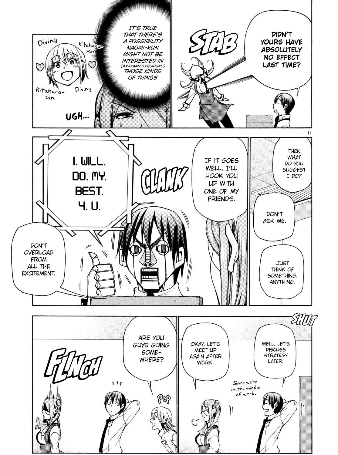 Read Grand Blue chapter 37.1 image 21 on Lezhin