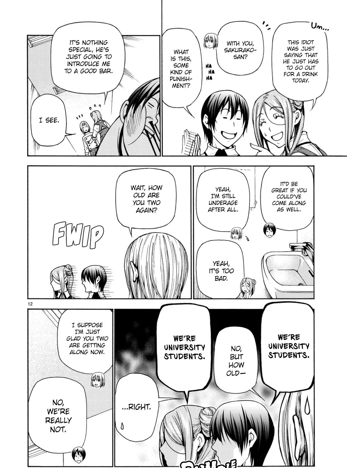 Read Grand Blue chapter 37.1 image 23 on Lezhin