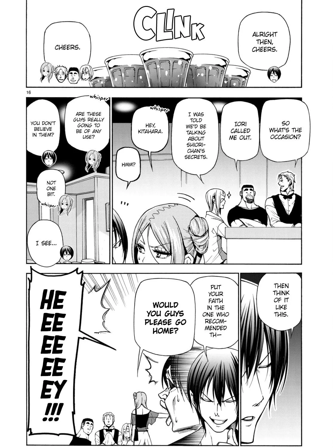Read Grand Blue chapter 37.1 image 31 on Lezhin